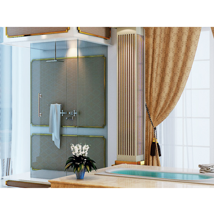 Lắp đặt sen tắm âm tường INAX giúp không gian phòng tắm thêm sang trọng, đẳng cấp